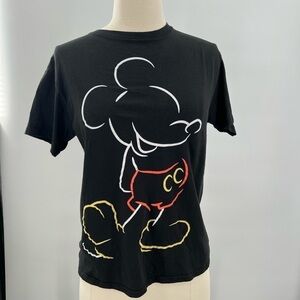 Disney Mickey Mouse Short Sleeve Tee Ladies Medium